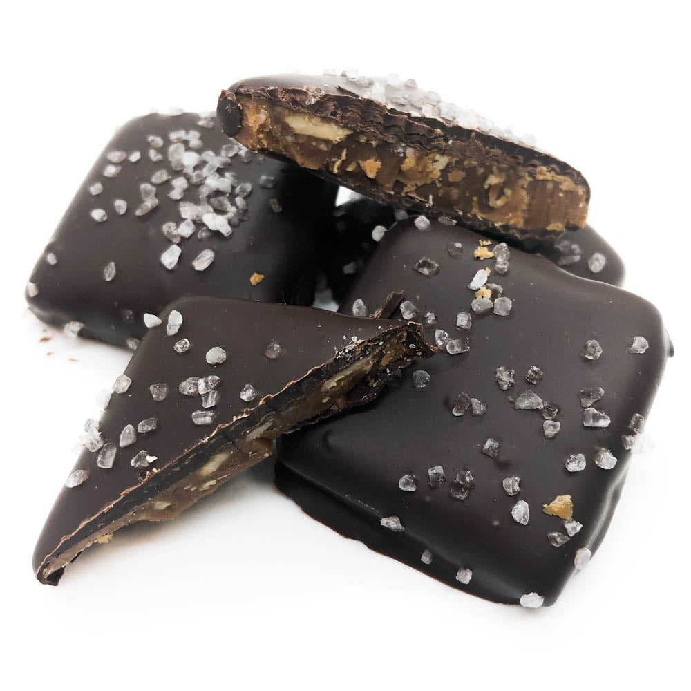 Dark Chocolate Sea Salt Toffee